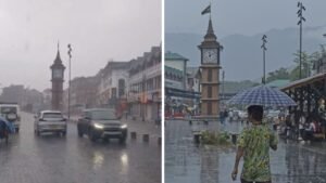 Kashmir Weather Brings Relief as Moderate Rain Ends Days of Intense Heatwave