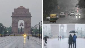 Delhi Weather Today IMD Forecasts Scattered Showers While Warm Conditions Continue Across the City