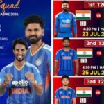 Zimbabwe vs India T20 Series 2026 Full Schedule Match Dates Venues Timings and Complete Team Squads