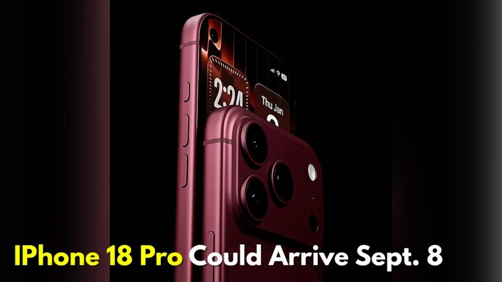 iPhone 18 Pro Could Arrive Sept. 8